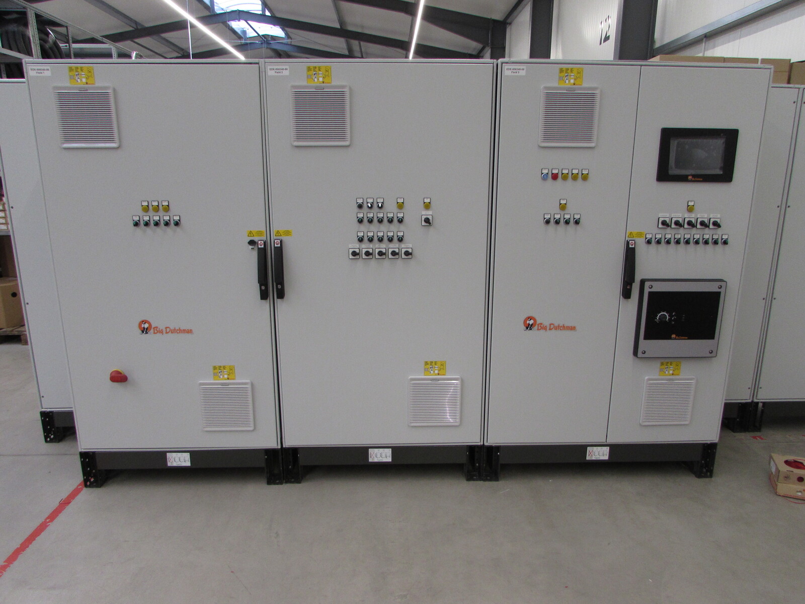 Control cabinet Granjas Dulcesol upper level